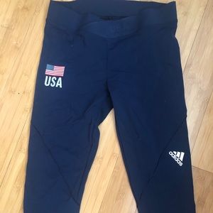 Never Worn Adidas USA Leggings